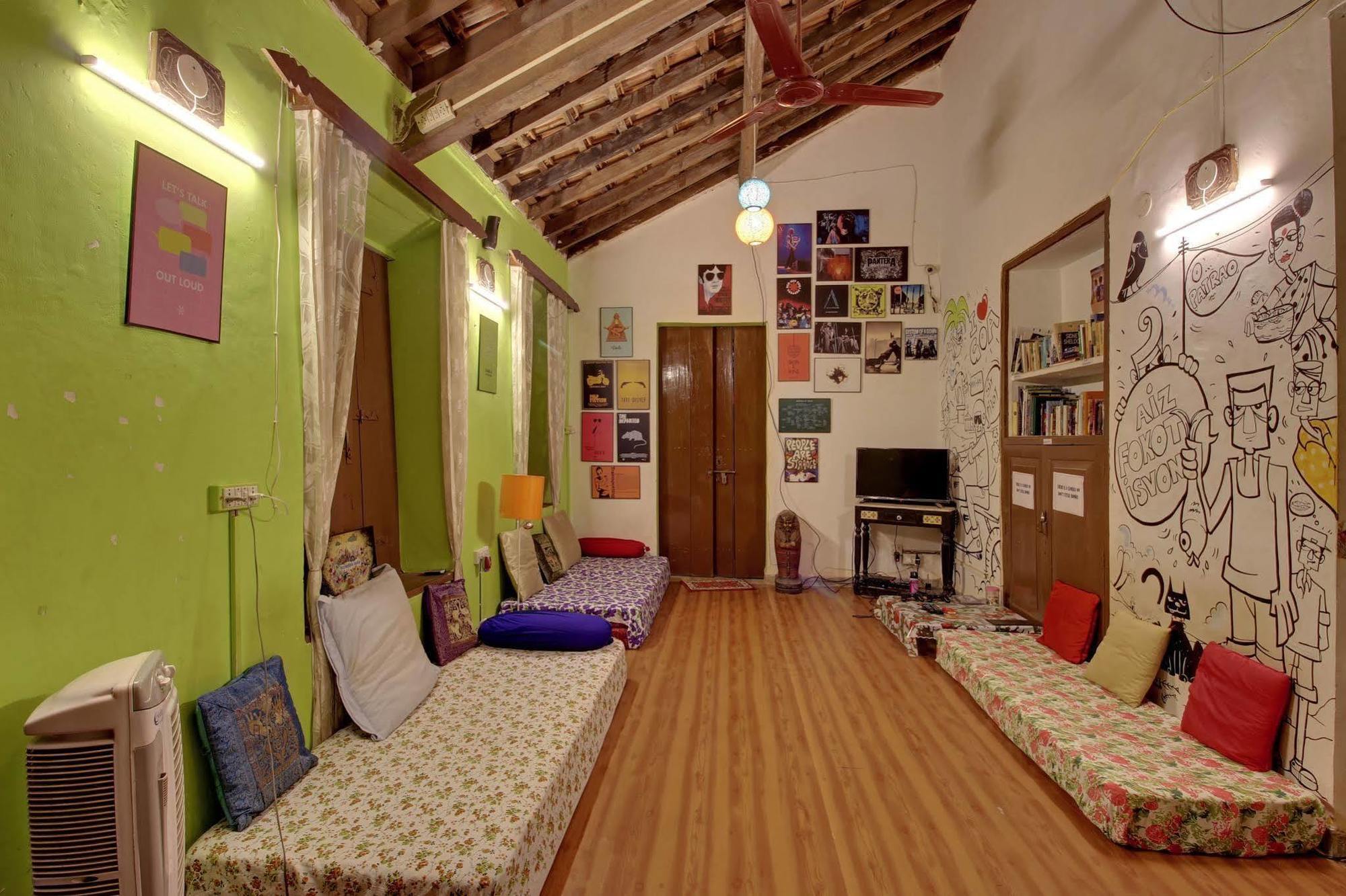 Zostel Goa Hostel Calangute Luaran gambar